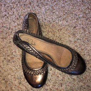 Lifestride women’s copper flats SZ 9